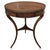 Vintage Italian Round Walnut Side Table, 1930s For Sale - Image 9 of 9