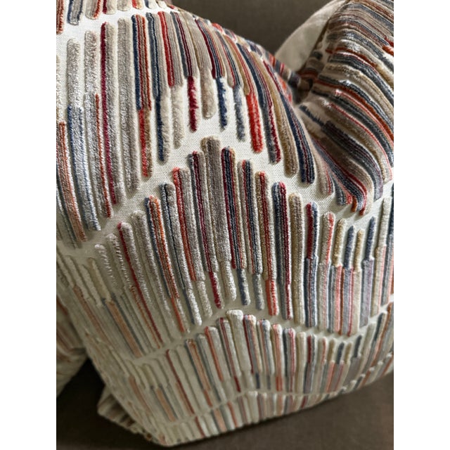 Sophisticated and beautiful pair of 20x20 Ryan Studio Hilo pillows in the Amber colorway. Retail $300 each. These pillows...