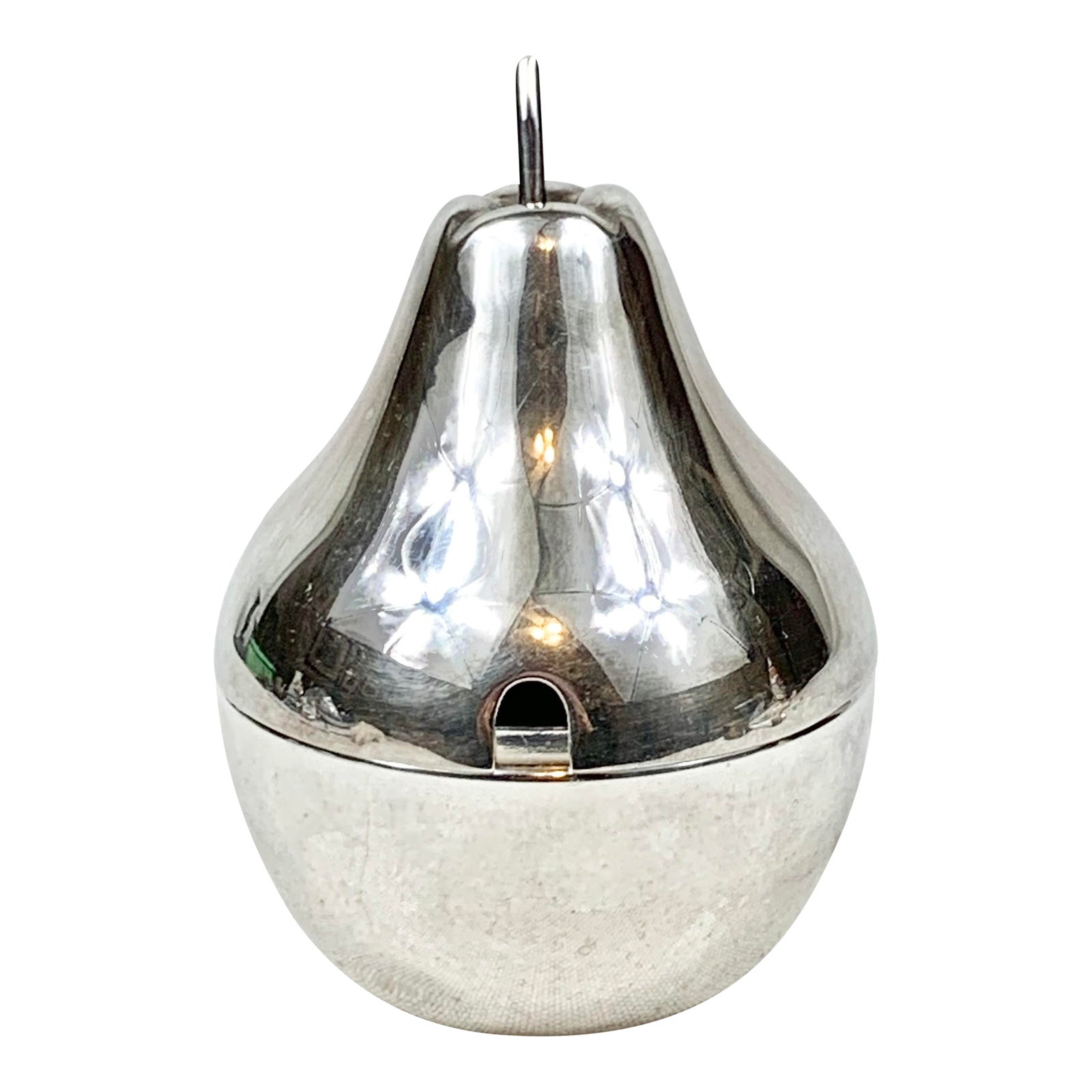 Vintage Reed and Barton Silverplate Pear Jelly Jar