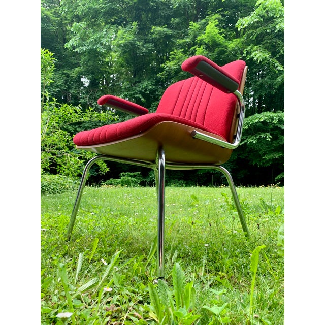 Set of Midcentury Modern Armchairs by Albert Stoll for Giroflex, 1970s For Sale - Image 11 of 18