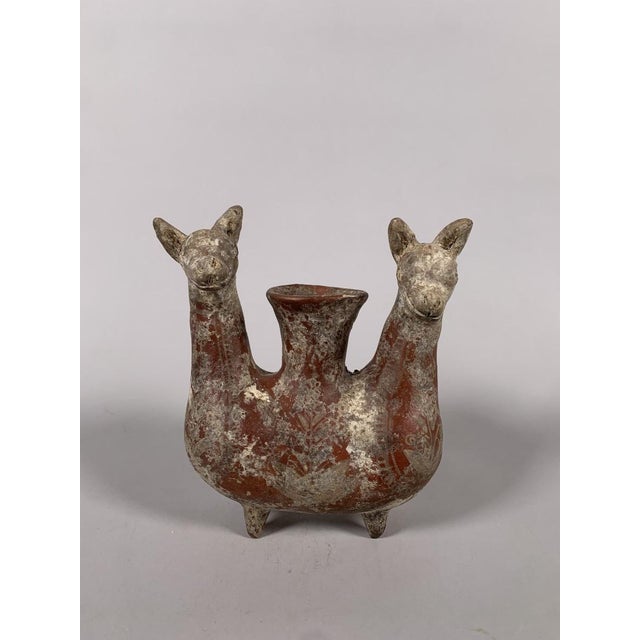 Amlash Terracotta Zoomorphic Terracotta Vase Zoomorphic Archaeology For Sale