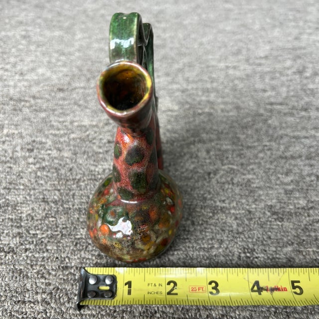 Ceramic Sculpture Vase in the Style of George Ohr For Sale - Image 4 of 6