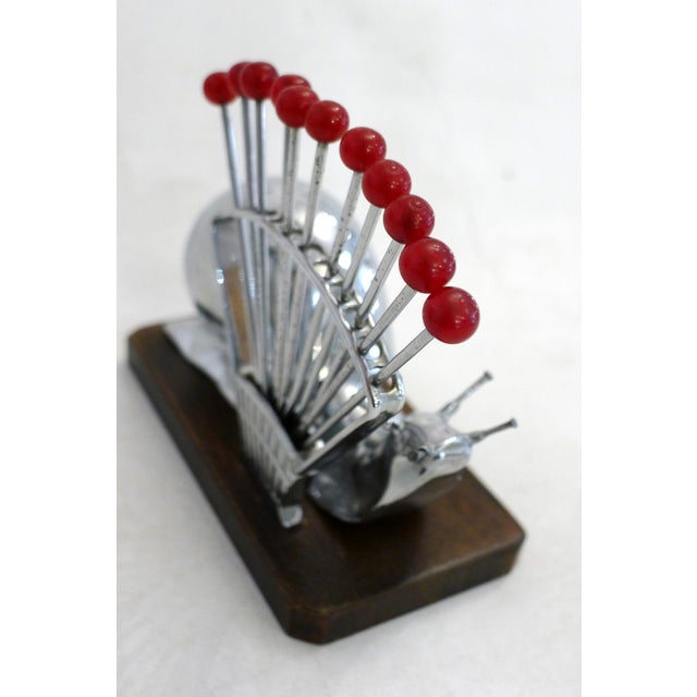 Art Deco Appetizer Set, 1930s For Sale - Image 9 of 14