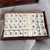 Antique 1920s Chinese Mahjong Set - Bone & Bamboo Tiles - Original Wood Case For Sale - Image 9 of 12