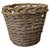 Brown Wicker Waste Paper Basket For Sale - Image 8 of 8