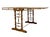 Late 19th Century Antique Combination Table Co Folding Convertible Table Bookcase Patented 1893 Victorian Adjustable Shelving Unit. For Sale - Image 5 of 11