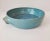Early and rare hand-thrown ceramic serving dish by midcentury modern masters, Edwin and Mary Scheier. With curved handles...