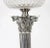 Victorian Silver-Plated Corinthian Column Table Lamp, 19th Century For Sale - Image 3 of 8