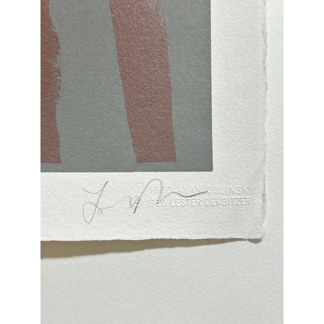 Larry Poons Screenprint Artist Proof For Sale In Charlotte - Image 6 of 6