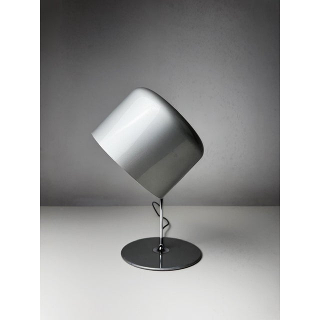 Vintage Italian Coupé Table Lamp by Joe Colombo for Oluce, 1970s For Sale - Image 6 of 14