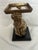 Metal Laughing Buddha With Glass Vessel For Sale - Image 7 of 9