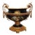 Early 20th Century French Gilt Limoges Style Porcelain Handled Centerpiece For Sale