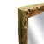 Regency Gold Foil Wood Rectangular Handcrafted Mirror, Spain, 1970s For Sale - Image 4 of 8
