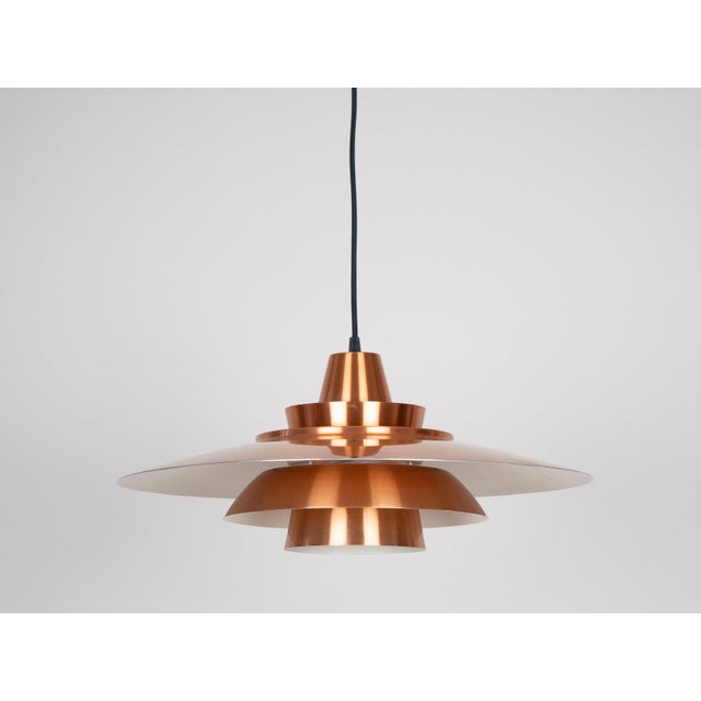 Vintage Aluminum Pendant Lamp by David Mogensen for Superlight, 1980s For Sale - Image 3 of 14