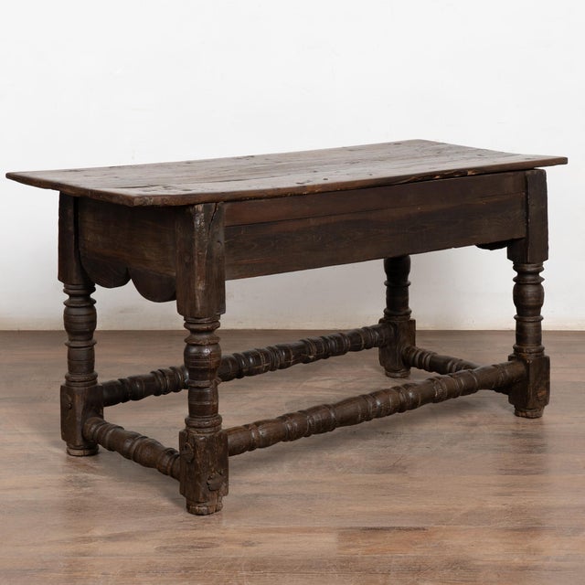 17th Century Console Table With Two Carved Drawers, Portugal For Sale - Image 18 of 18