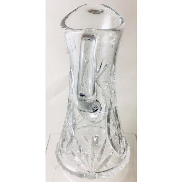 Victorian Cut Crystal Pitcher For Sale - Image 3 of 6