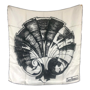 Georgio Di Sant'Angelo Silk Scarf Textile Panel