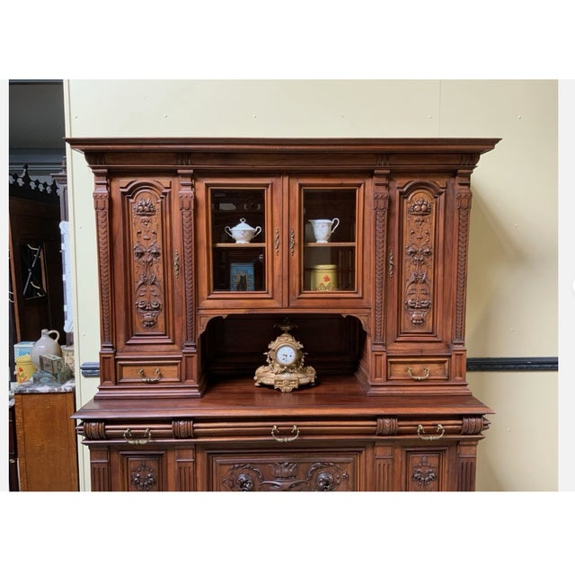 Antique Neo-Renaissance Buffet, 1880 For Sale - Image 9 of 12