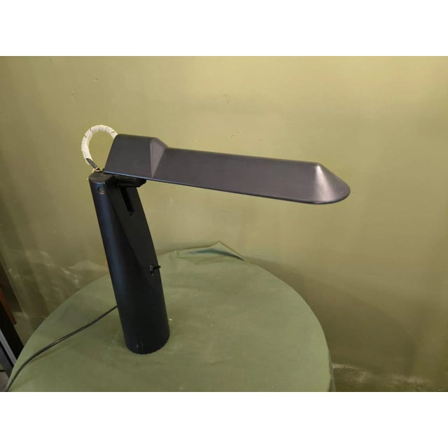 Black Vintage Woodpecker Table Lamp, 1980s For Sale - Image 8 of 10