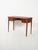 Scandinavian Mahogany Desk with Brass Handles, 1940s For Sale - Image 4 of 10