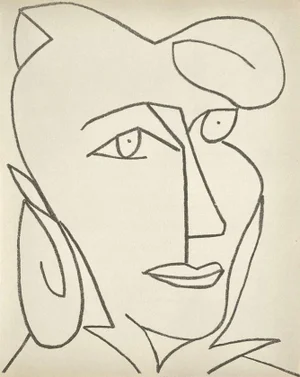 1951 Françoise Gilot Pages d'Amour Lithograph