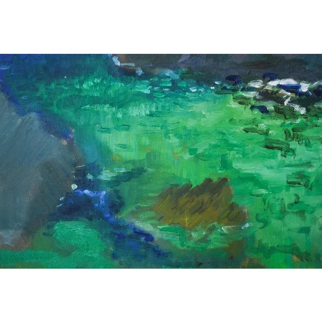 Jackson, Fosca Bay, Costa Brava Plein Air Study, 2010, Oil on Board For Sale - Image 3 of 6