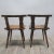 Wood Set of Antique Wooden Chairs For Sale - Image 7 of 16