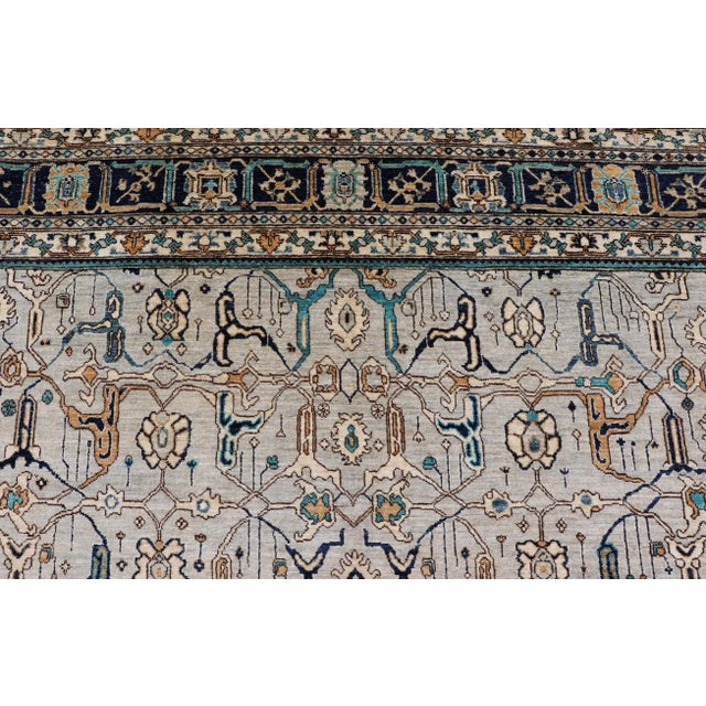 Finely Made Modern Large Bidjar Rug by Keivan Woven Arts 11'10 X 17'9 For Sale - Image 10 of 12