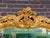 Wood 1970s Italian Rococo Gold Beech Wall Mirror For Sale - Image 7 of 12