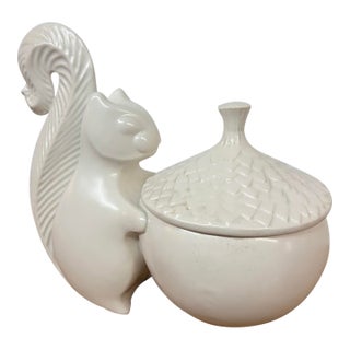 Jonathan Adler Squirrel + Acorn Candy Dish, Set For Sale