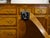 French 1820s Restauration Walnut Bench with Lift-Top Seat and Curving Arms For Sale - Image 9 of 12