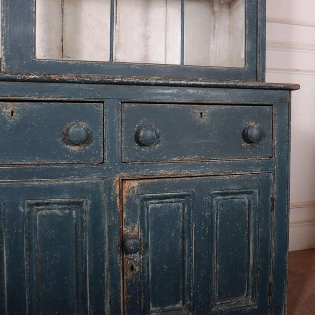 19th Century English Glazed Kitchen Dresser For Sale - Image 6 of 16