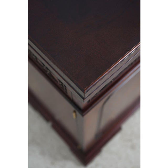 Henkel Harris Mahogany Flip Top Server For Sale - Image 15 of 18
