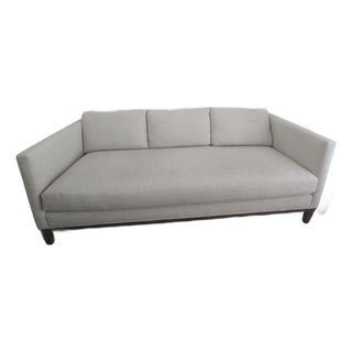 Lee Industries 3-Seater Sofa in Quill Snow Upholstery For Sale