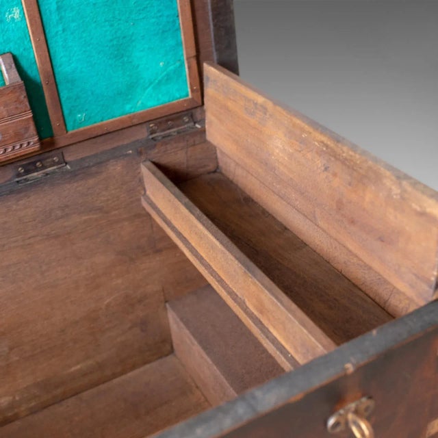 Asian 1890 Burmese Teak Dowry Chest For Sale - Image 3 of 13