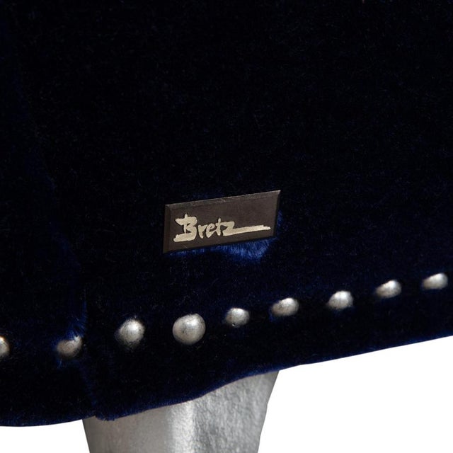 Textile Fabric Gaudi Three-Seater Sofa from Bretz For Sale - Image 7 of 11