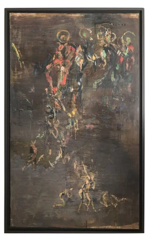 Walter Vilain, The Last Judgement, 1996-1997, Oil on Canvas