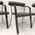 Vintage Black Armchairs with Armrests, 1980s, Set of 4 For Sale - Image 13 of 18