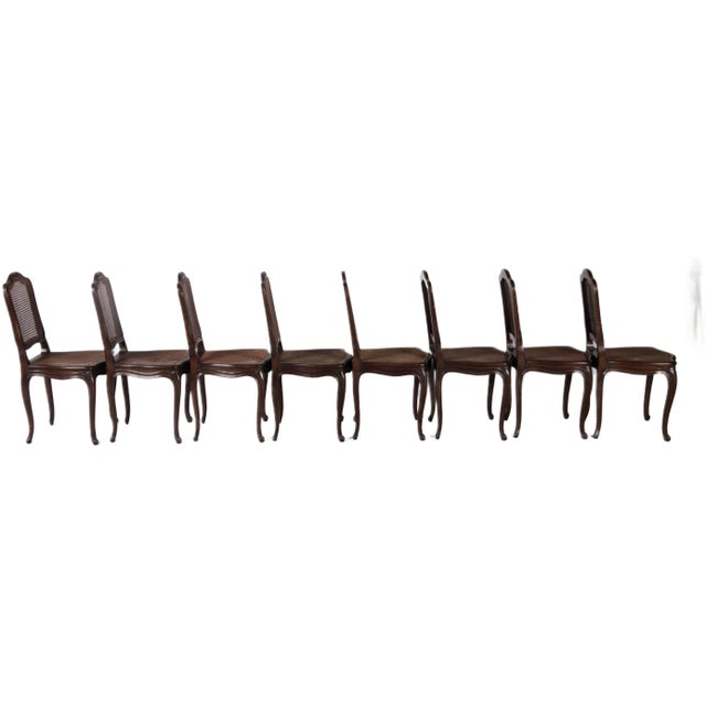 Age and Origin: The seating group is likely from the 19th century and probably originates from Germany. Chair Dimensions:...