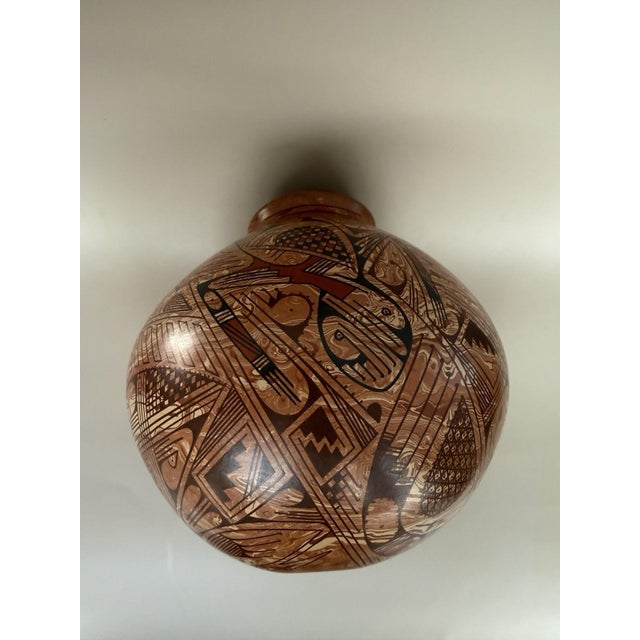 Vintage Mata Ortiz Ceramic Pot For Sale In Las Vegas - Image 6 of 8