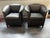 Aura Club Chairs in Leather Armchairs by Paolo Piva for Wittmann, 2000s, Set of 2 For Sale - Image 10 of 11