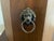 Vintage Octagonal Wooden Wastebasket With Lion Heads For Sale - Image 4 of 11