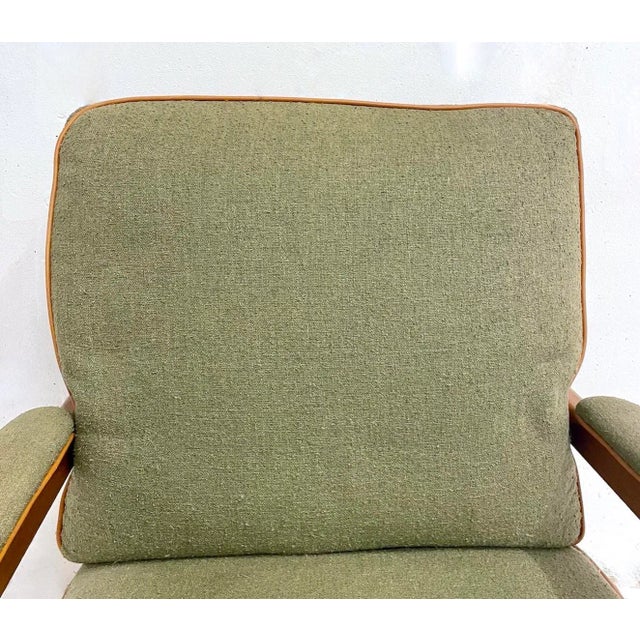 Vintage Art Deco Style Club Chair For Sale - Image 4 of 12