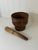 Antique French Provincial Turned Wood Mortar & Pestle For Sale In New York - Image 6 of 8