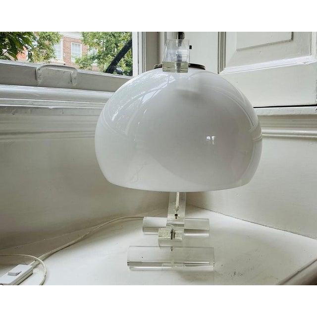 Table Lamp in Acrylic Glass from Dijkstra For Sale - Image 6 of 8