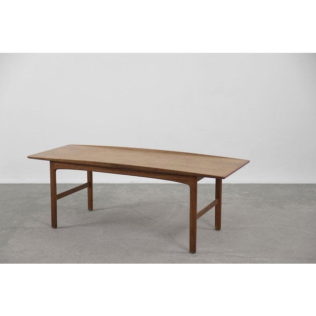 Modern Scandinavian Teak Coffee Table, 1950s For Sale - Image 11 of 12