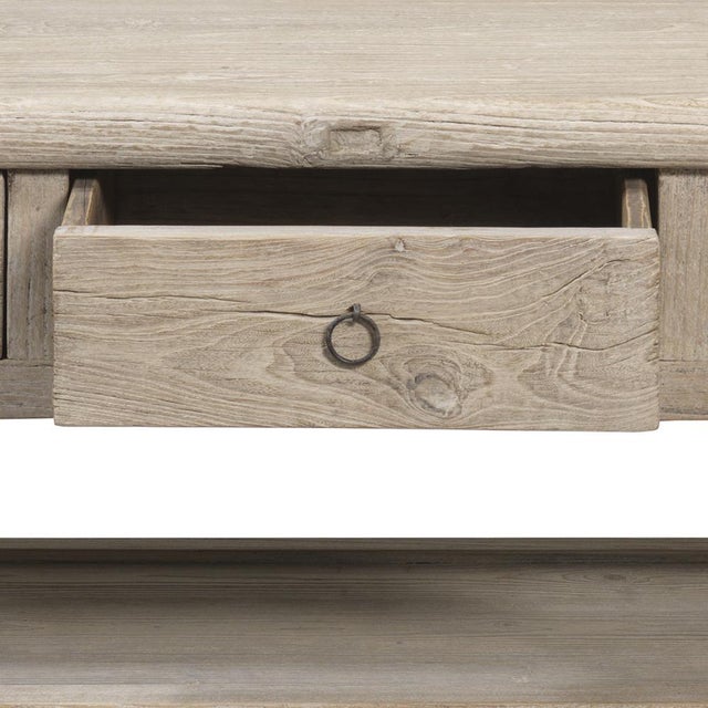 Low Table in Elm For Sale - Image 6 of 8