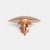 Metal 1960s Curved Arm PH 4½/3 Copper Sconce by Poul Henningsen For Sale - Image 7 of 7