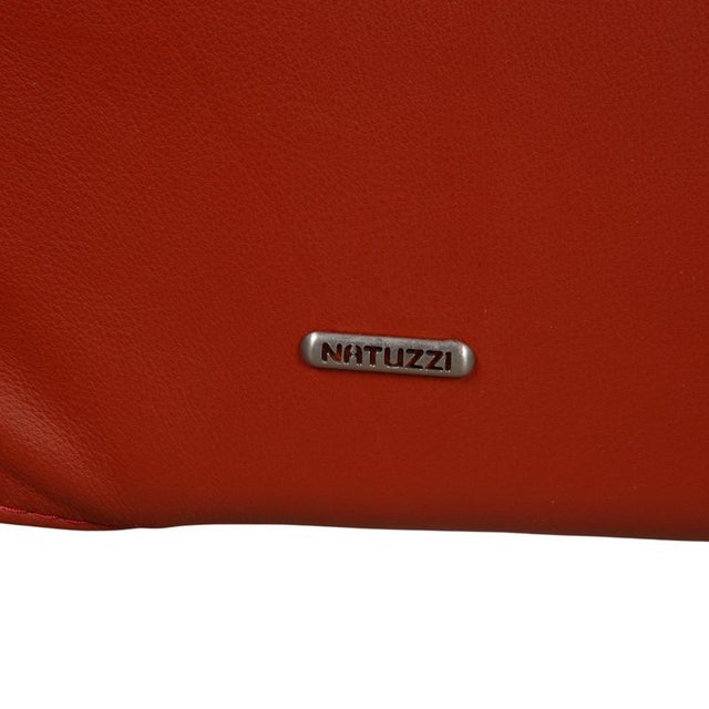 Two-Seater Red Armchairs in Leather by Natuzzi, Set of 2 For Sale - Image 17 of 18