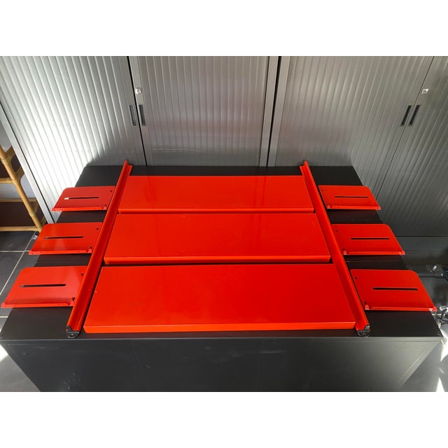 Modular Metal Wall Shelf, 1970s For Sale - Image 4 of 18